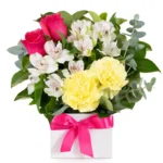 Цветы в коробке Безупречная красота